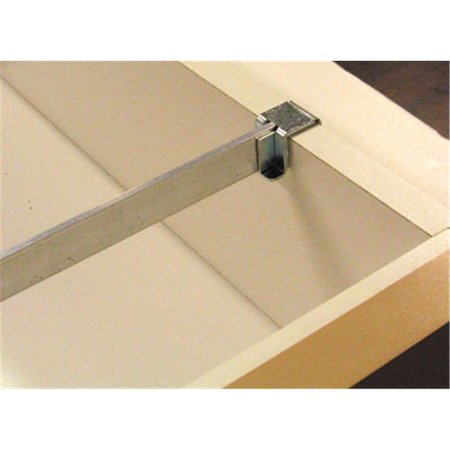 GOURMETGALLEY Drawer Side Bracket, Zinc - 0.5 in. GO1782674